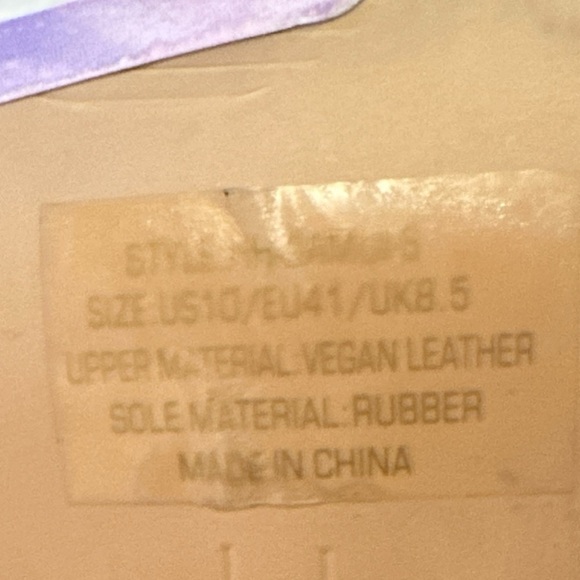 Halston Blue Vegan Leather Pointed Toe Heels Size 10 - Picture 7 of 10